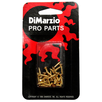 DiMarzio FH1000G Scratchplate/Back Plate Screws 24PK Gold