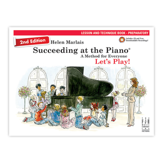 Succeeding At The Piano 2ND Ed Prep Lesson &amp; Technique Bk/cd