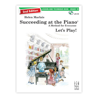 Succeeding At The Piano 2ND Ed Grade 1B Lesson &amp; Tech Bk/cd