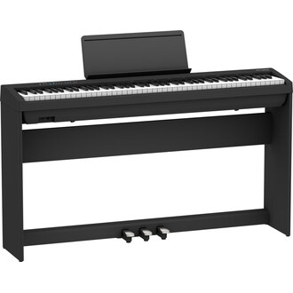 Roland FP-30X Digital Piano with Stand and Pedals pack in Black Finish