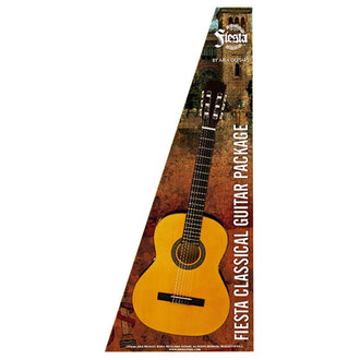 Aria FPK200N Fiesta Classical Nylon-String Guitar Pack Natural
