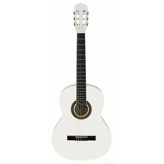 Aria FST200WH Fiesta Classical Nylon-String Guitar White