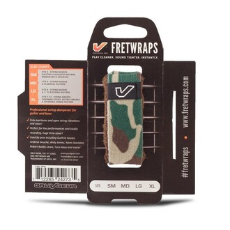 Gruv Gear FretWraps String Muters Small Camo Green/Brown 1-Pack