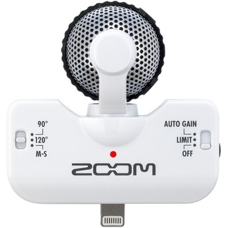 Zoom IQ5 MS Microphone White