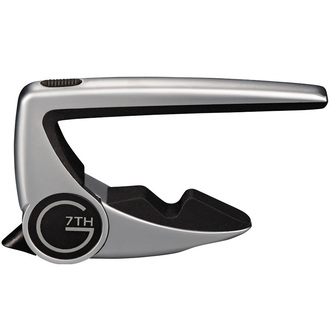G7 Performance 2 Classical Capo Silver For Flat Fingerboards