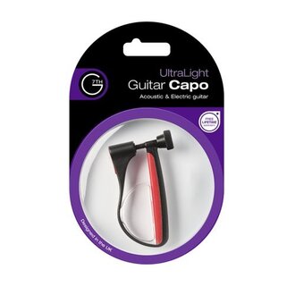 G7 Ultralight Red Guitar Capo Suit Curved Fingerboards