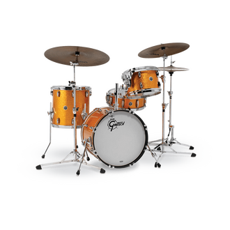 Gretsch Brooklyn 4Pc 14x20 Gold Sparkle Drum Kit GB-E404-022