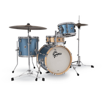Gretsch Brooklyn 4Pc 14x20 Satin Ice Blue Metallic Drum Kit GB-E404-SIBM
