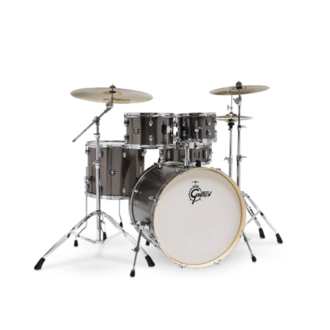 Gretsch Energy 20" 5pc Drum Kit w/Hardware Pack - Grey Steel - GE4605GS