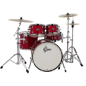 Gretsch Energy 20" 5pc Drum Kit w/Hardware Pack - Ruby Sparkle