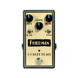 Friedman Golden Pearl Overdrive Low Gain Pedal