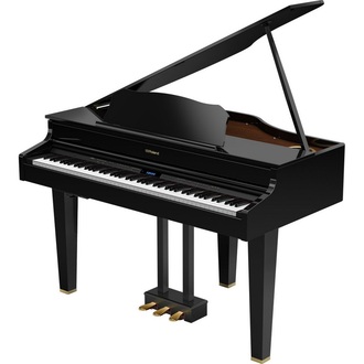 Roland GP607PE Digital Grand Piano in Polished Ebony with Bench