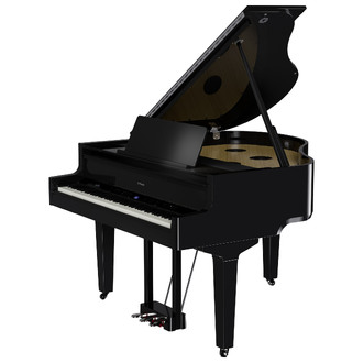 Roland GP9PE Digital Grand Piano in Polised Ebony