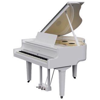 Roland GP9PW Digital Grand Piano in Polished White