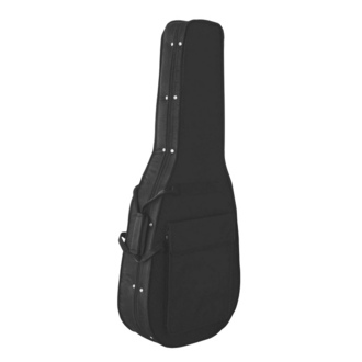 On Stage Plush-Lined Polyfoam Dreadnought Acoustic Guitar Case