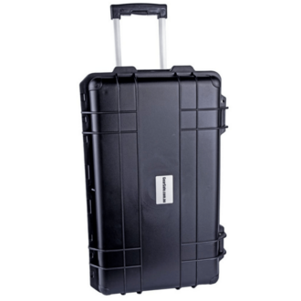 Gearsafe GS-022 Protective flight case with Wheels and Handle, Black