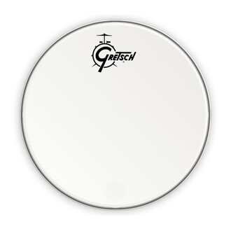 Gretsch 26" Bass Drum Head In White With Centred Logo