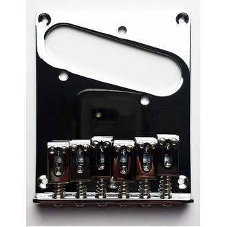 GT Vintage TL-Style Electric Guitar Bridge In Chrome Finish