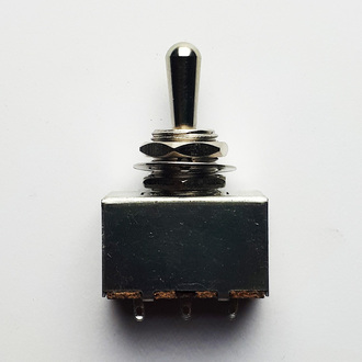GT 3-Way Toggle Switch With Chrome Knob For LP-Style Guitars (Pk-1)