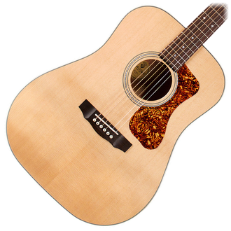 GUILD D-140 Solid Dreadnought SP/MH W/DLX Bag