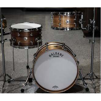 Haldane Drums Solid Tasmanian Blackwood Bop Drum Kit