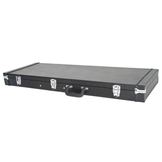 V Case Plywood Case For Jaguar and Jazzmaster Style Guitars - Black Vinyl