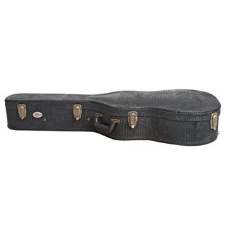 Xtreme Palour Acoustic Guitar Hardcase (Black croc vinyl finish)
