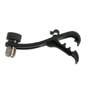 AMS HD77DR Drum Microphone Clamp - Black ABS