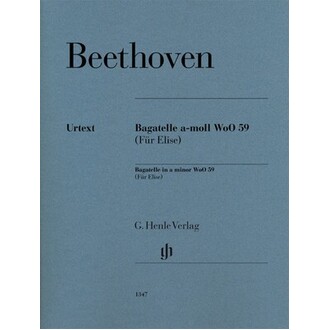 Beethoven - Fur Elise Bagatelle A Min Piano