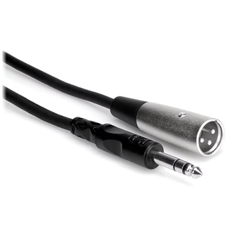 Hosa STX-105M XLR(M) to 1/4" TRS M Balanced Interconnect Cable - 5ft