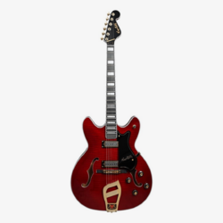 Hagstrom 67’ Viking II Semi-Hollow Guitar In Wild Cherry Transparent