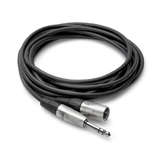 Hosa HSX003 Pro Balanced Interconnect, REAN 1/4 in TRS to XLR3M, 3 ft
