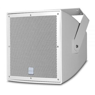 inDESIGN 12" IP56 150W two-way middle-long distance speaker. 100v White