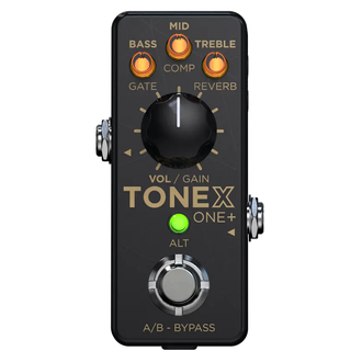 IK Multimedia ToneX One Plus, Mini AI Machine Modelled Amp Tone Pedal