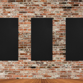 Imperative Audio StudioPANEL Acoustic Wall Treatment - 4 Pack Black