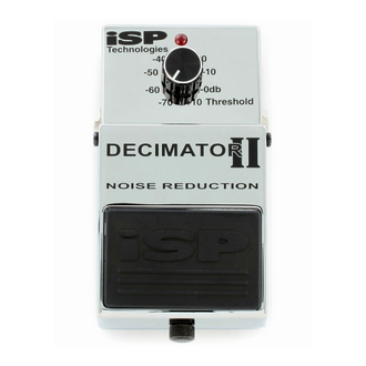ISP Deceminator II Noise Reduction Pedal