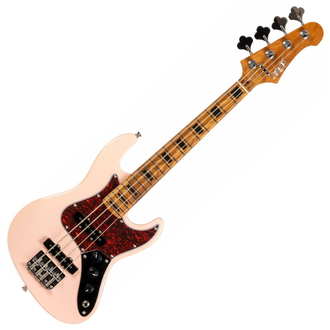 JET JB-300-TRAVEL-PK Electric Travel Bass - Shell Pink