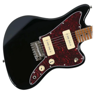 JET JJ-300-BK P90 Electric Guitar - Black