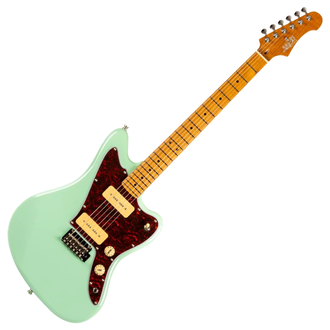 JET JJ-300-P90-SFG Electric Guitar - Sea Green