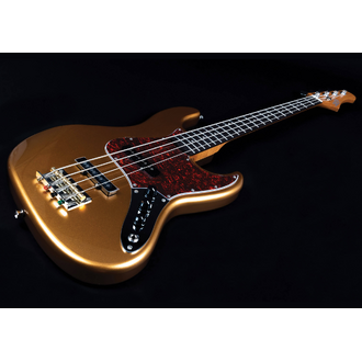 JET JJB-300-GD-R Jazz Bass Style  - Gold