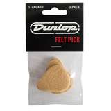 Dunlop JPFPS Bevelled Felt 3.2mm Ukulele Picks Pack of 3