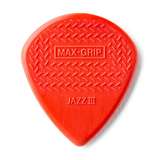 Dunlop Max Grip Jazz III Red Nylon Guitar Picks 6-Pack