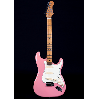 JET Guitars JS-300-BGD Strat Style Guitar - Pink Burgundy