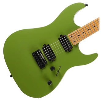 JET JS-500-MGR Electric Guitar - Matte Green