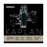 D'Addario Kaplan Golden Spiral Solo Violin Single E String, 4/4 Scale, Medium Tension