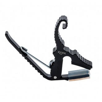 Kyser KG3BA Short-Cut Partial Guitar Capo Black