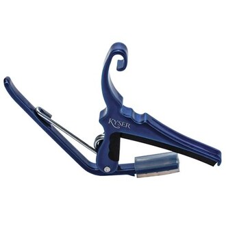 Kyser KG6UA Quick-Change Acoustic Guitar Capo Blue