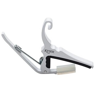Kyser KG6WA Quick-Change Acoustic Guitar Capo White
