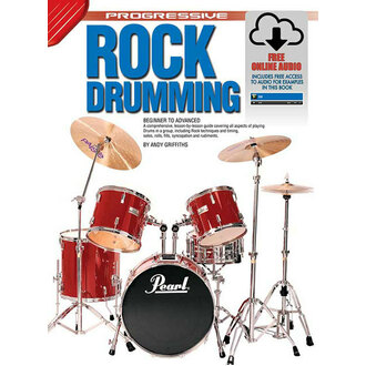 Progressive Rock Drumming Book/Online Media