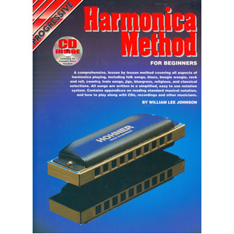 Progressive Harmonica Method Bk/Cd 18384
